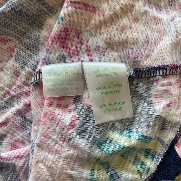 Lilly Pulitzer Havana Tipping Point Swing Mini Dress Asymmetrical sz SMALL - Picture 9 of 9